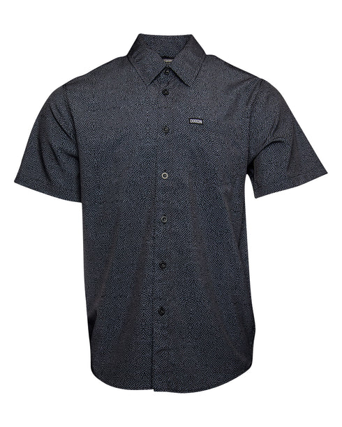 LABYRINTH SHORT SLEEVE BUTTON UP  - MENS